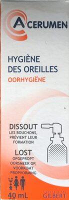 A CÉRUMEN - Hygiène des oreilles