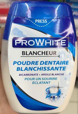 Poudre dentaire blanchissante