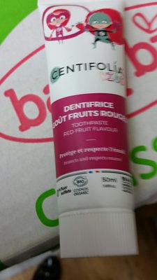 dentifrice goût fruits rouges
