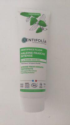 Dentifrice Fluor Haleine fraîche intense