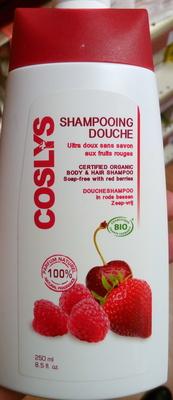 Shampooing douche ultra doux sans savon aux fruits rouges
