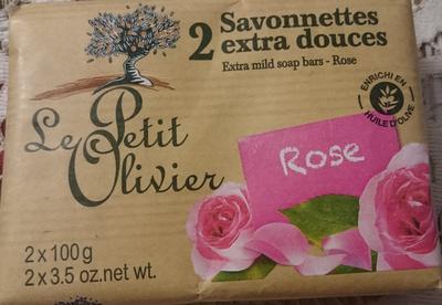 Savonnettes Extra douce Rose