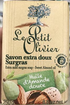 Savon extra doux surgras Huile d'amande douce