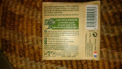 Savons de Marseille Huile d'Olive