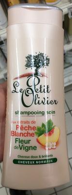 Shampooing soin aux extraits de Pêche Blanche Fleur de Vigne