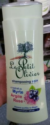 Shampooing soin à l'extrait de Myrte Argile Rose