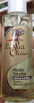 Huile sèche Karité et amande douce