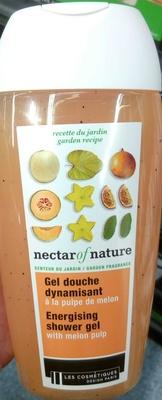 Gel douche dynamisant à la pulpe de melon