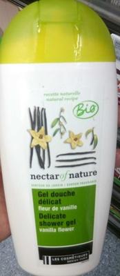 Gel douche délicat fleur de vanille