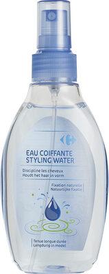 Eau coiffante fixation naturelle