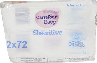 Lingettes épaisses Sensitive (lot x2 paquets)