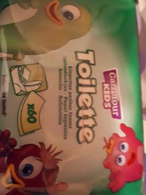 lingettes  toilette