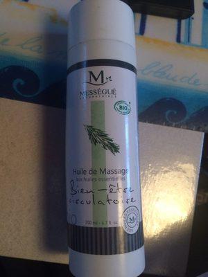 Huile de massage