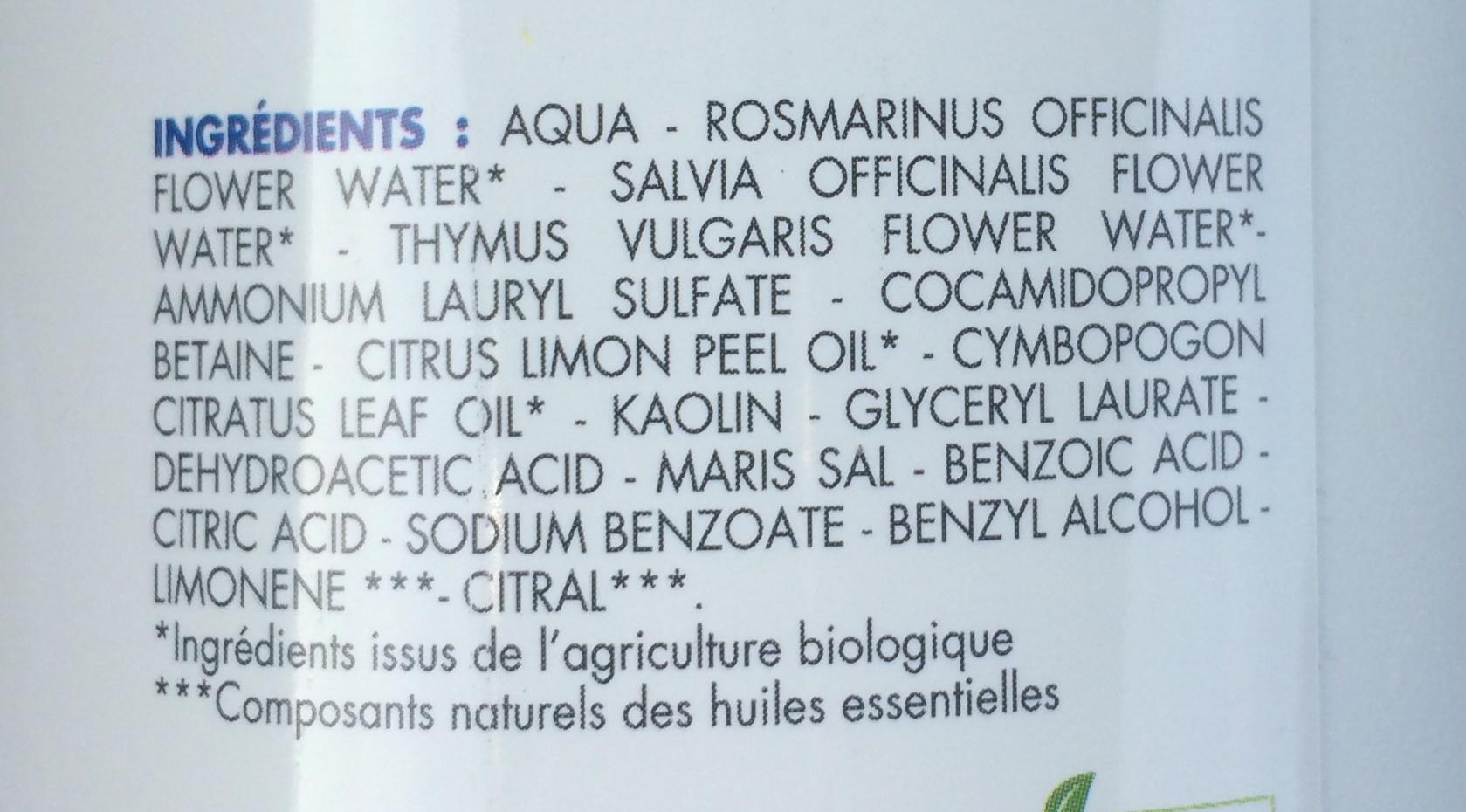 Shampooing Douche Provence - 1 L - Dermaclay