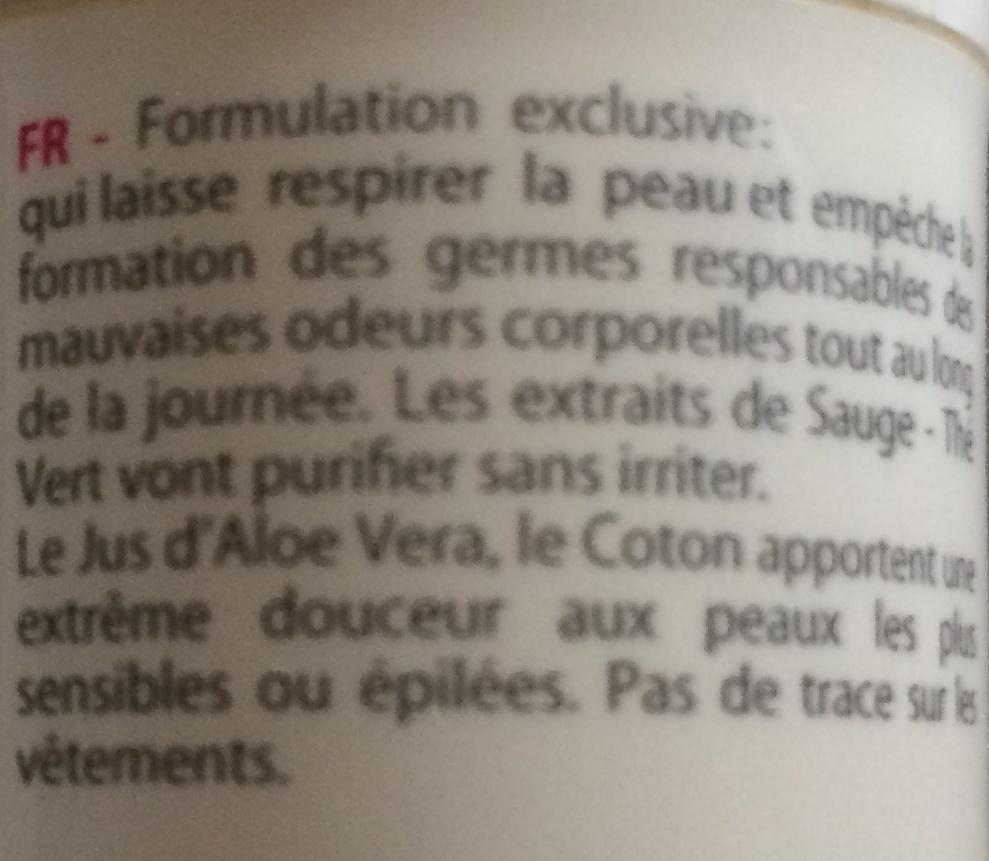 Déodorant à Bille Bio Aloe Vera & Thé Vert - - Dermaclay