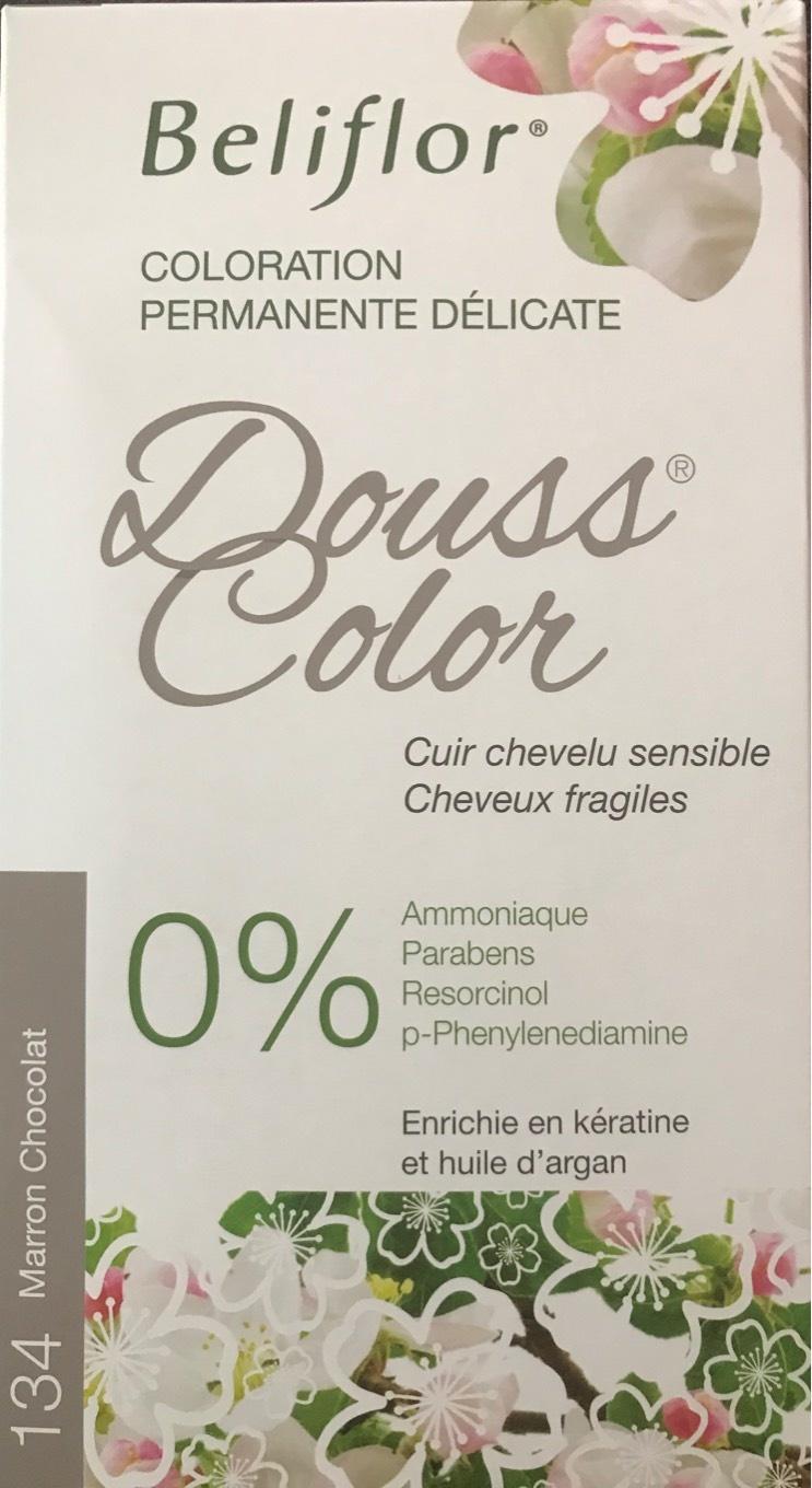 Coloration Douss Color 134 Marron Chocolat - 131ML - Beliflor