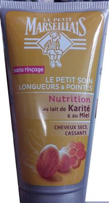 Le petit soin longueurs et pointes nutrition au Lait de karité et au miel