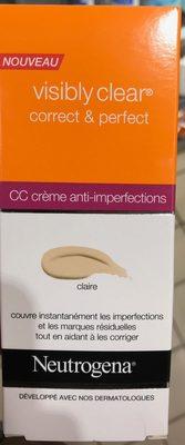 Visibly Clear Correct & Perfect CC Crème Claire