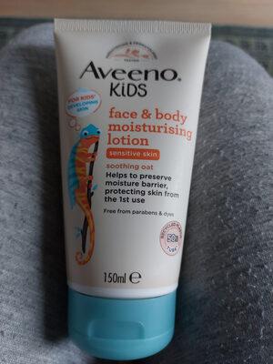 Aveeno kids face & body moisturising lotion