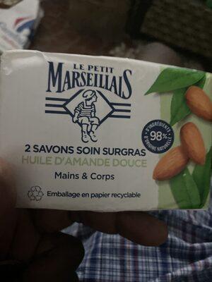 Savons soin surgras huile d'amande douce