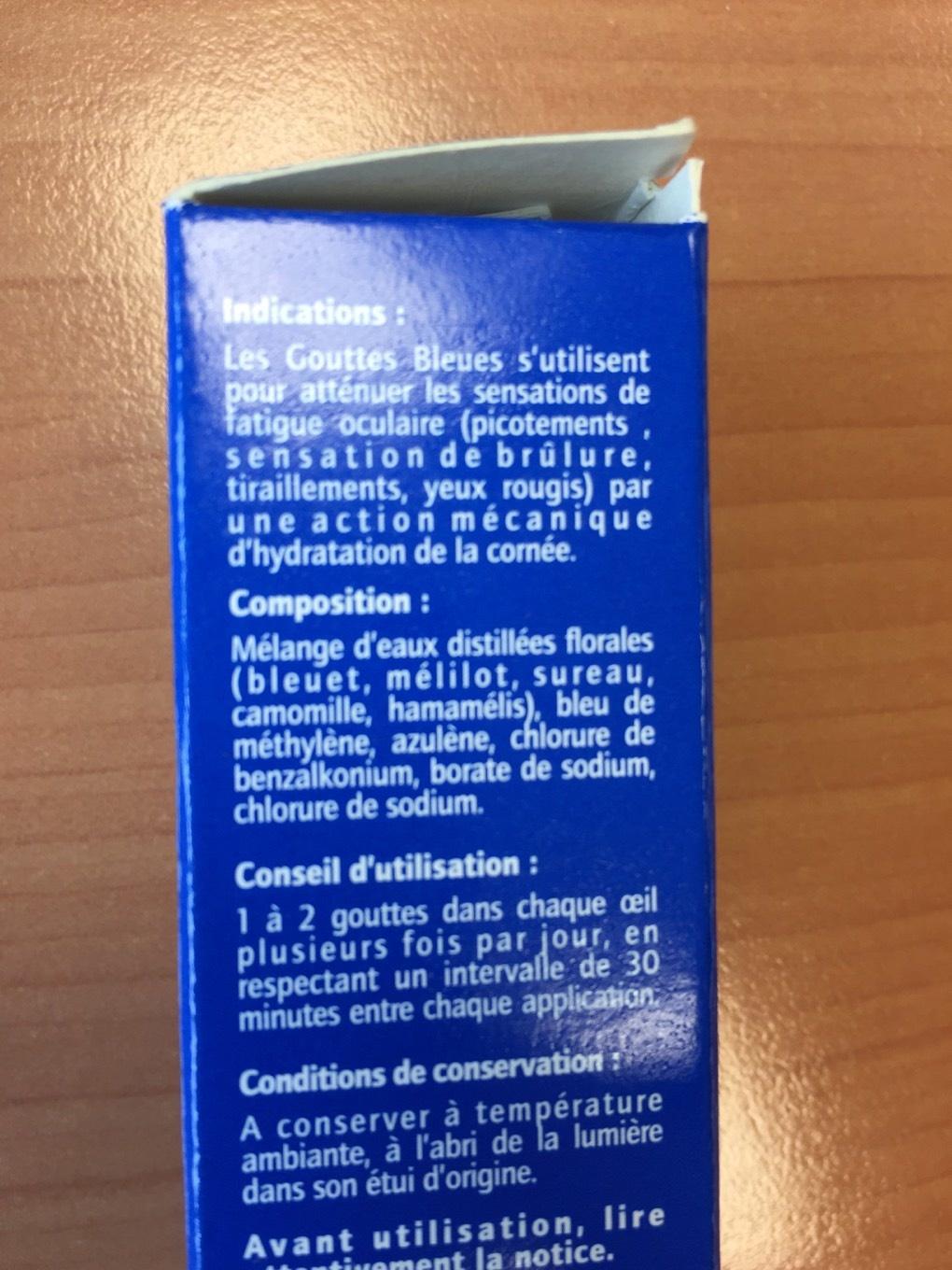 Innoxa Blue Drops Eye Lotion 10ML (ocular Care)