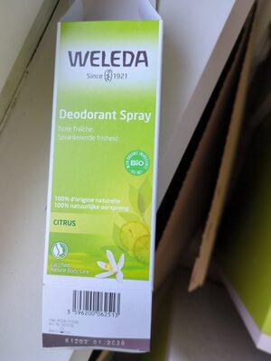 Déodorant Spray - Citrus