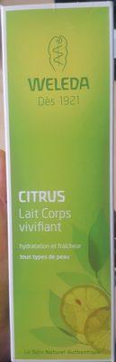 Lait corps vivifiant Citrus