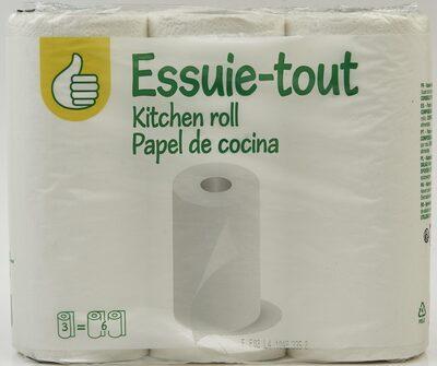 Essuie-tout compact, 2 plis