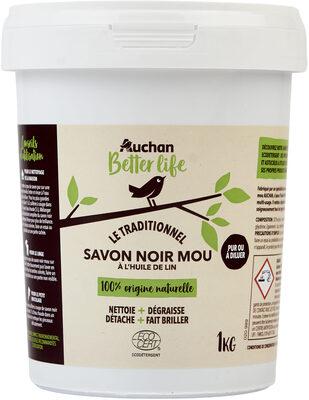Savon noir mou a l'huile de lin