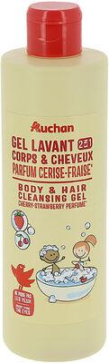 Gel lavant parfum cerise et fraise