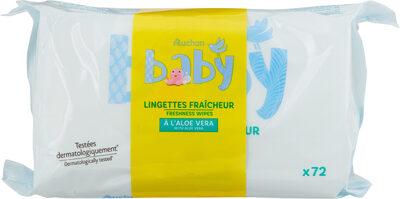 Lingettes fraîcheur