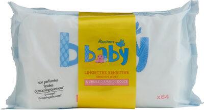 Lingettes sensitives