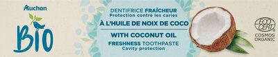 Dentifrice bio à l'huile de noix de coco