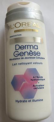 Derma genèse - Révélateur de jeunesse cellulaire - Lait nettoyant velours