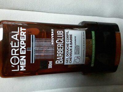 BarberClub gel douche, corps, cheveux & barbe