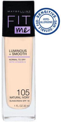 Maybelline Fit Me Foundation Luminous+Smooth Natural Ivory