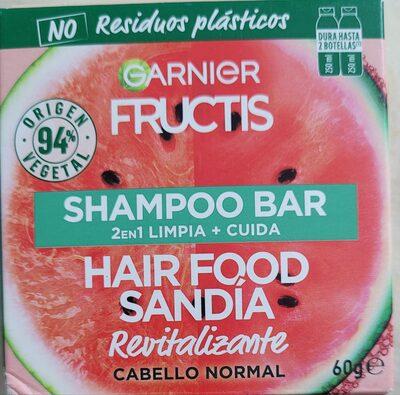 Shampoo bar hair food sandia