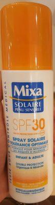 Spray Solaire Tolérance Optimale Spf30