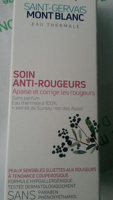 soin anti rougeurs saint Gervais mont Blanc