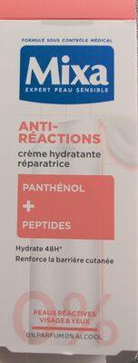 Crème anti réactions