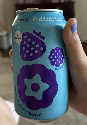 Mixed Berry Prebiotic Soda