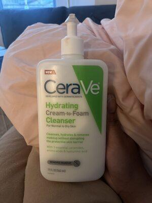 Hyrdrating Cream To Foam Cleanser