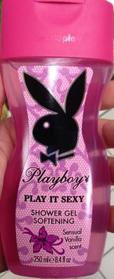 Play it sexy shower gel softening sensual vanilla scent