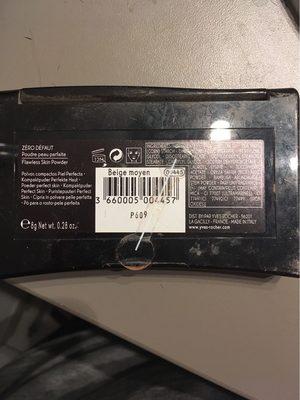 Poudre beige moyen