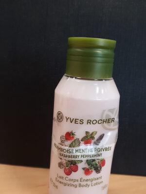 Lait Corps Énergisant Framboise Menthe Poivrée