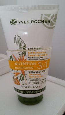 Lait crème Nutrition 3 en 1