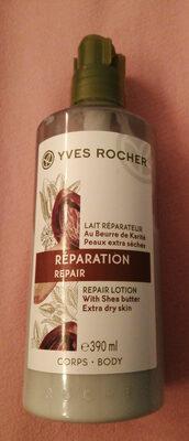 Lait réparateur au beurre de karité (peaux extra sèches)