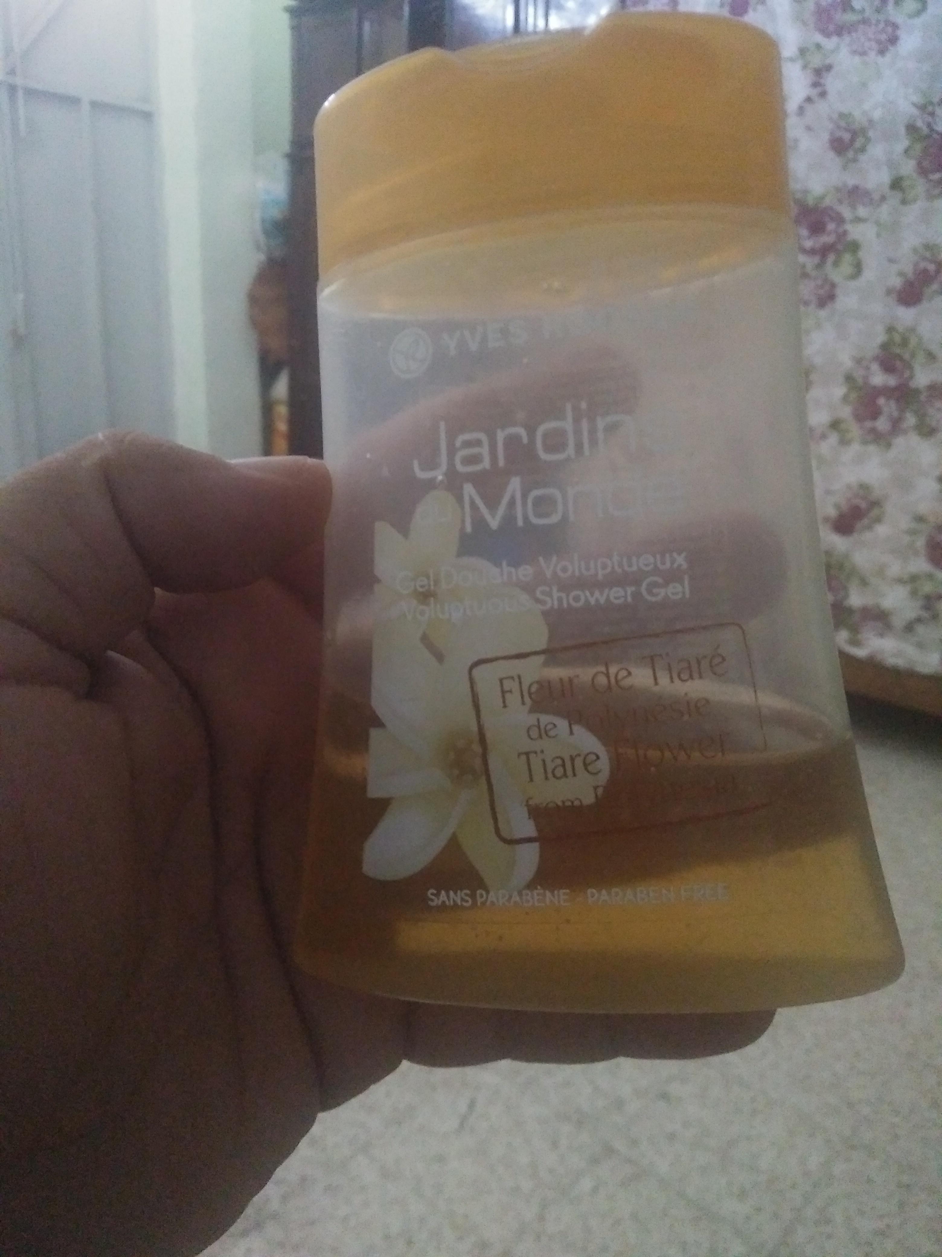 Gel douche Fleurs de Tiaré de Polynésie - Les Jardins du Monde