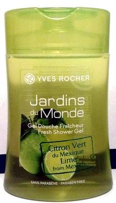 Jardins du Monde Gel douche fraicheur Citron Vert du Mexique