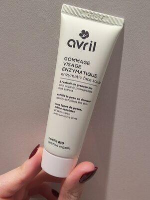 Enzymatic face scrub